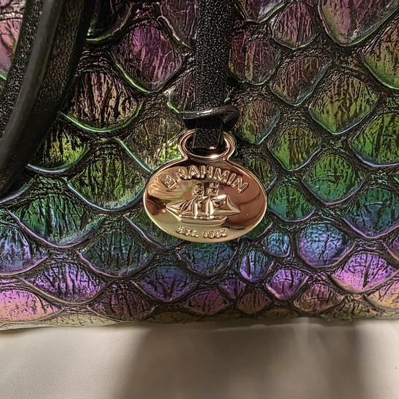 Brahmin Chameleon Tote Bag And Wallet - Picture 6 of 11